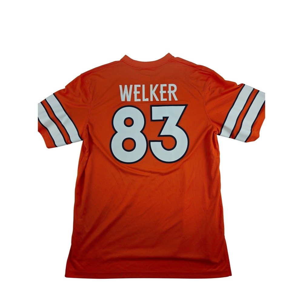 NFL Denver Broncos Wes Welker #83 Orange Jersey Team Apparel 2XL XXL